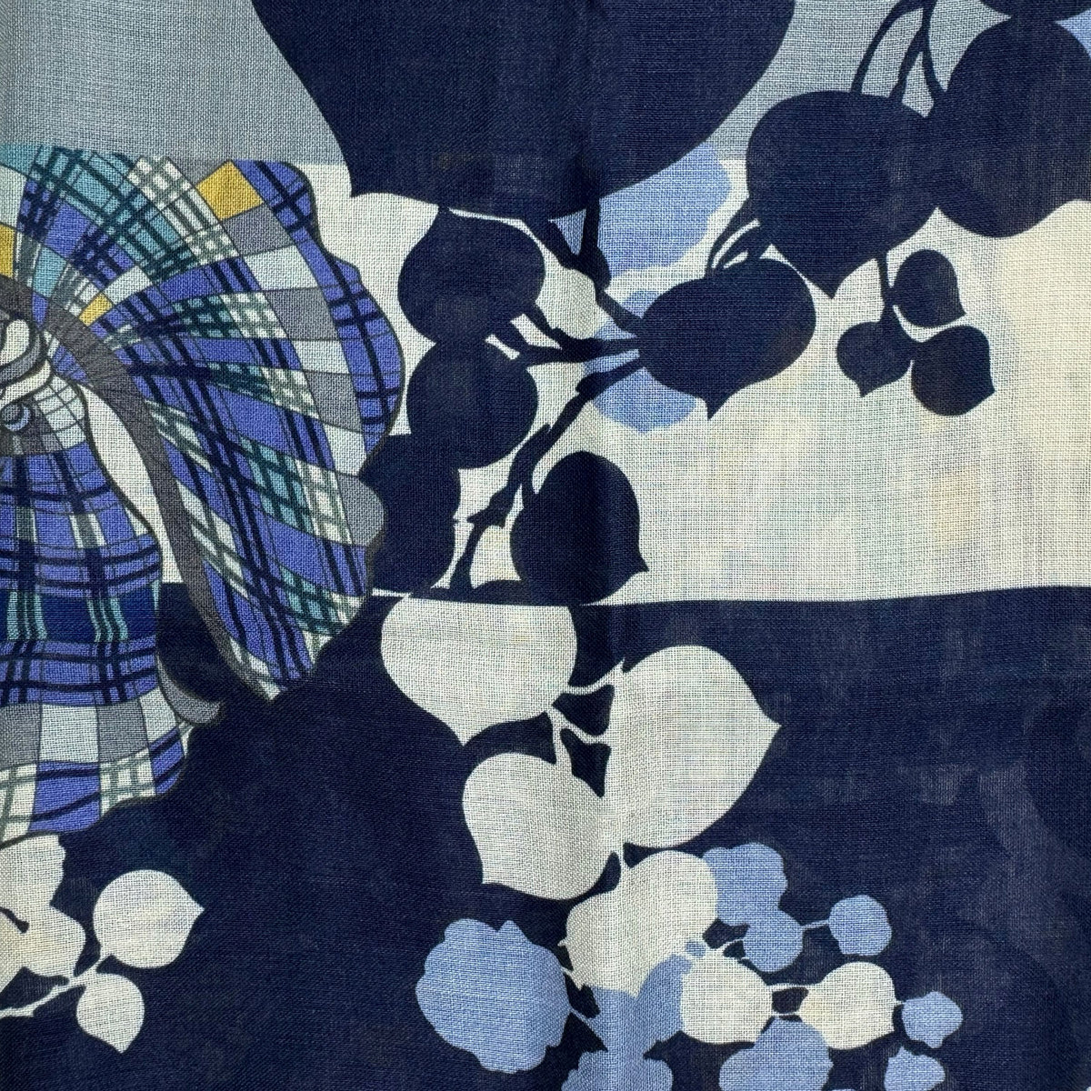 Elie Saab Scarf Gray Signature Design 
