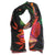 Elie Saab Scarf Black Red Purple Floral - Chiffon Silk Shawl SALE