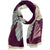 Elie Saab Scarf Gray Purple Floral - Chiffon Silk Designer Shawl