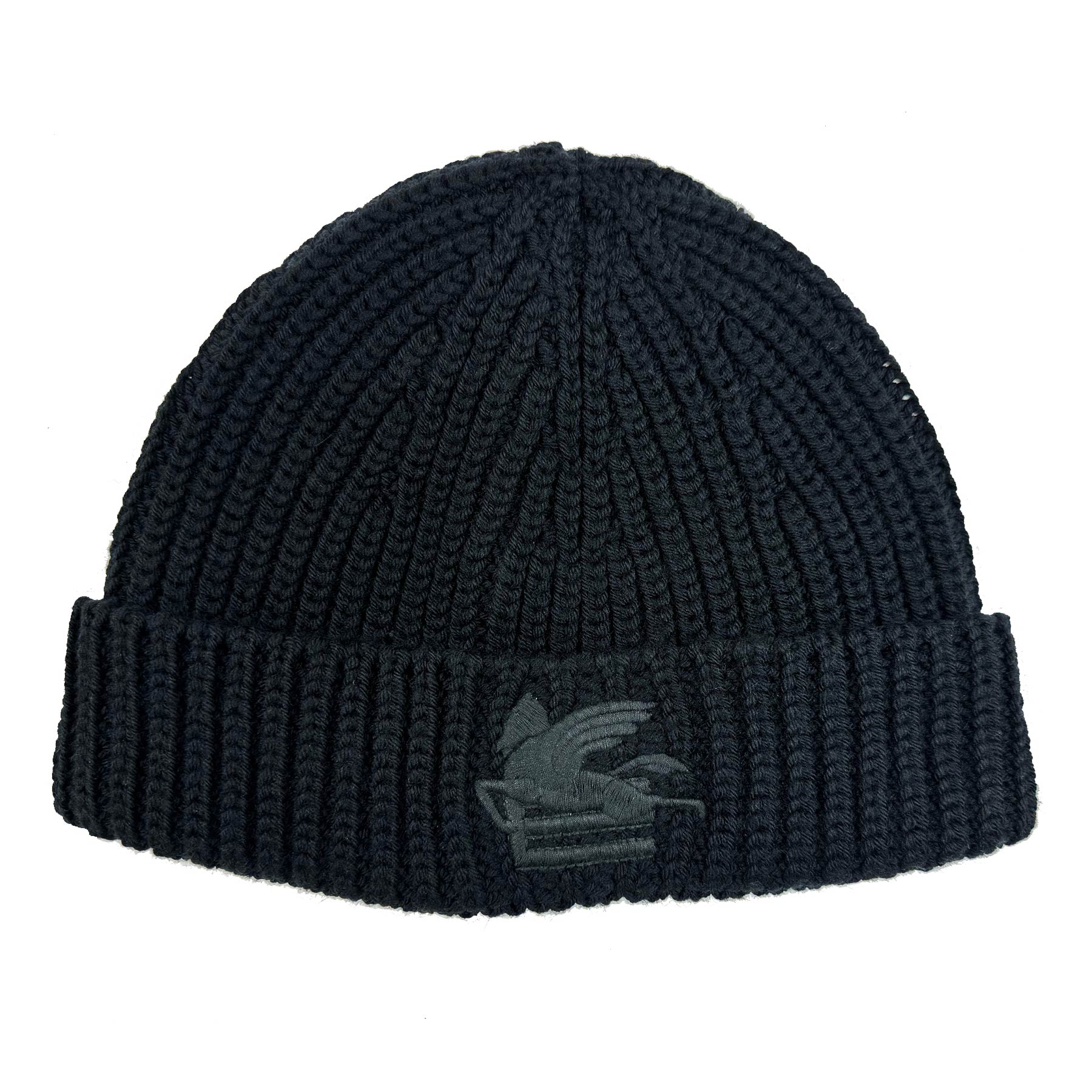 Etro Wool Hat Black Beanie