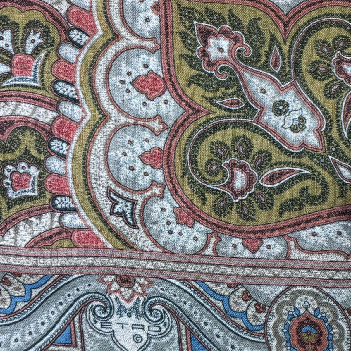 Etro Scarf Ornamental - Extra Large Square Shawl