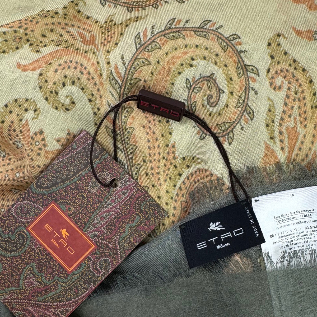 Etro Scarf Extra Large Square Shawl
