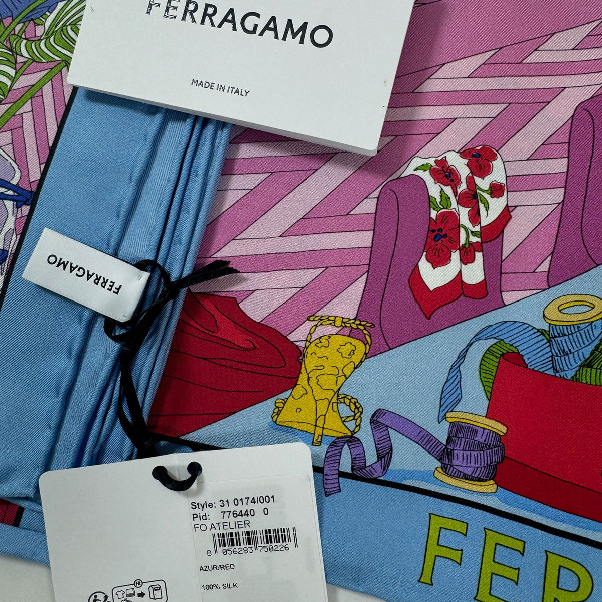 Salvatore Ferragamo Scarf Atelier Design 