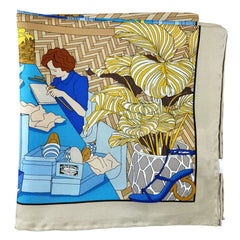 【美品】Salvatore Ferragamo 24.５センチ ferragamo-scarves-