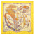 Ferragamo Scarf Yellow Fish Design
