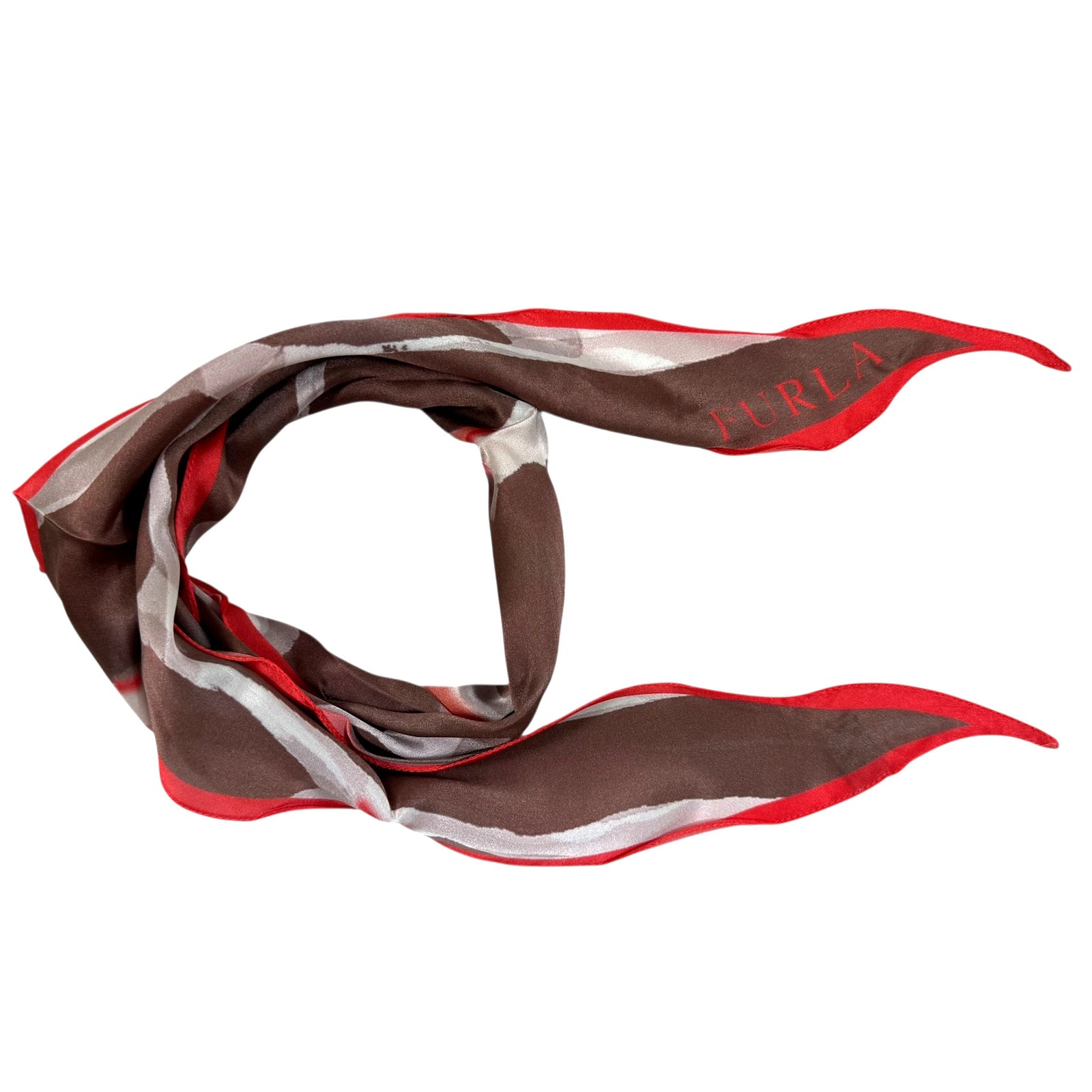 Genuine Furla scarf, diamonds shape