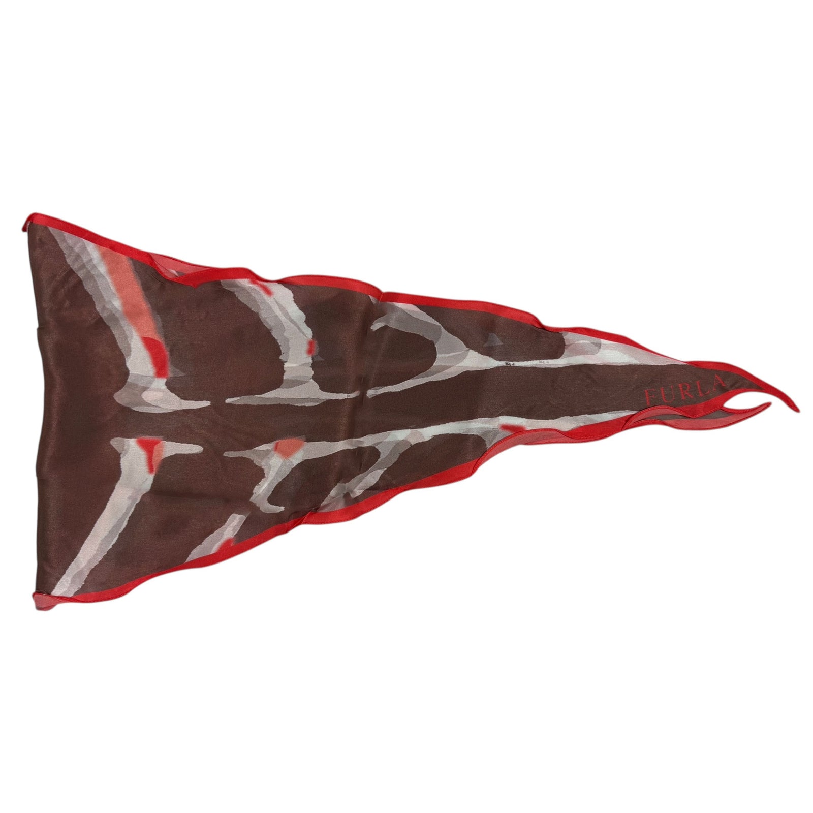 Genuine Furla scarf, diamonds shape