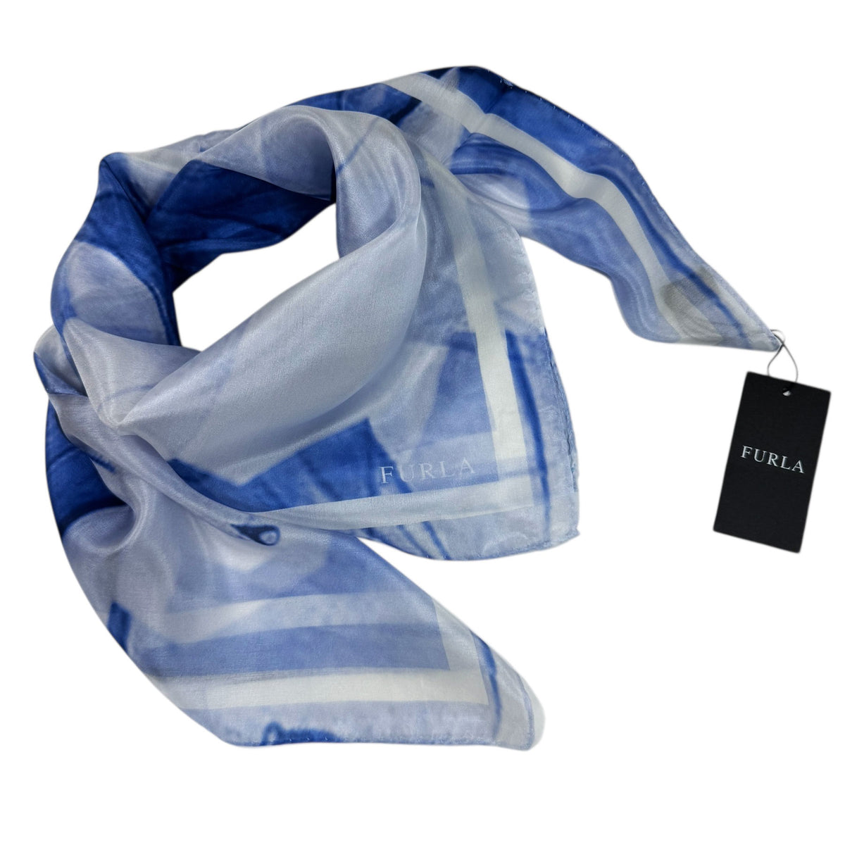 Furla Scarf Blue