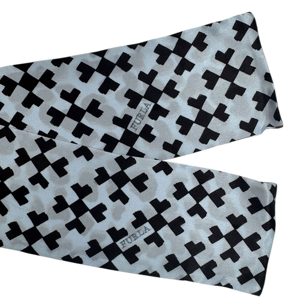 Furla Bandeau Geometric Design - Silk Women Scarf