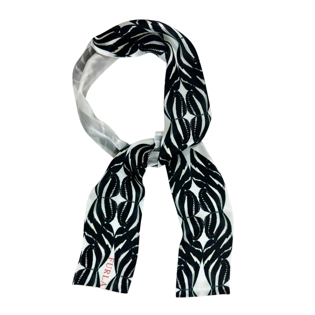 Furla Bandeau Butterfly Design - Twill Silk Women Scarf
