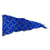 Furla Scarf Royal Blue Gray - Diamond Shape Silk Scarf SALE