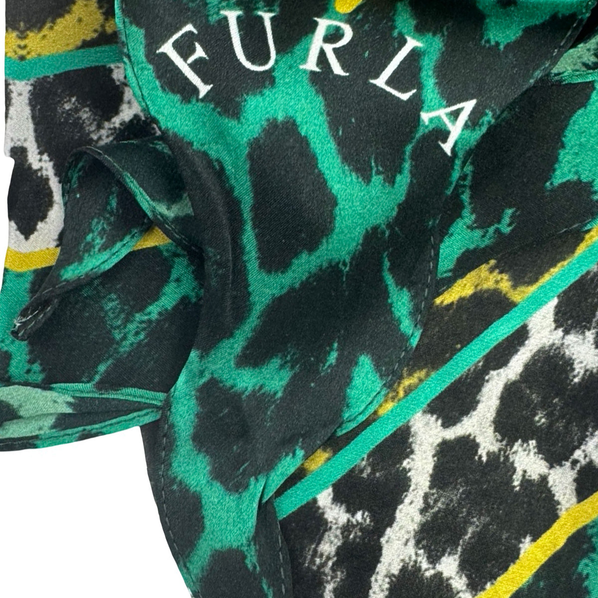 Furla Scarf Green 
