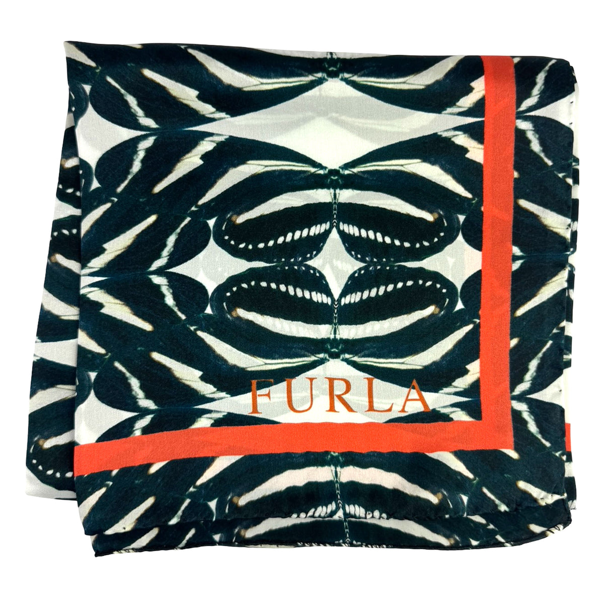 Furla Scarf Butterflies - Silk Square Foulard
