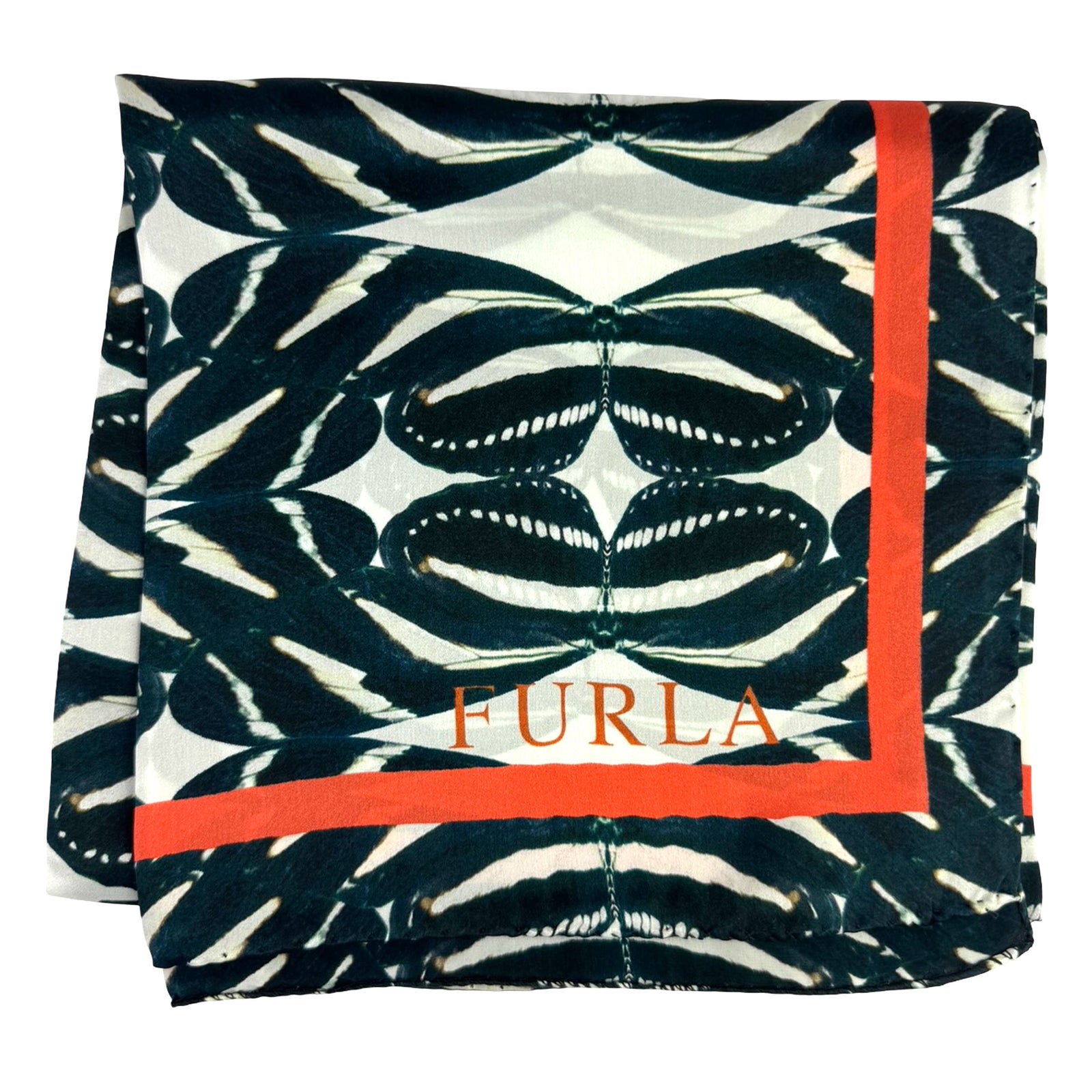 Furla Scarf Butterflies - Silk Square Foulard