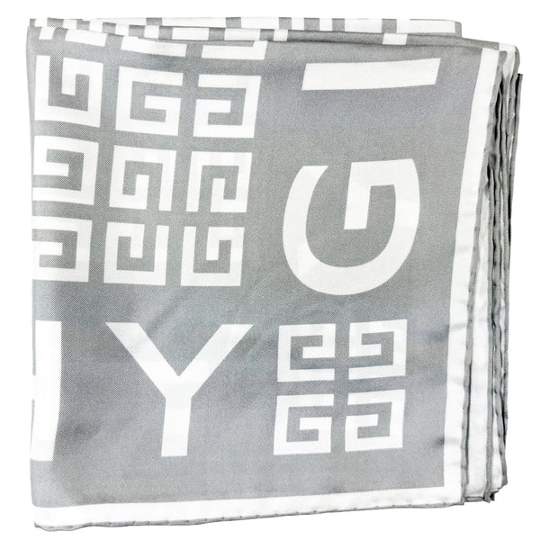 スカーフ GIVENCHY Scarves Givenchy 4G Logo Silk Twill Square Scarf in Black | Lyst