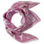 Givenchy Scarf Pink 4G Design - Square Twill Silk Foulard 2024 Collection