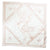 Givenchy Scarf White Dust Pink Pegasus Design - Square Twill Silk Foulard