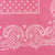 Givenchy Small Scarf Pink Paisley - Cotton Square Bandana
