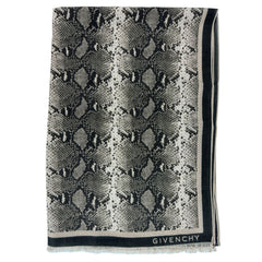 極上品 GIVENCHY ジバンシー 高級 ベルベット ショール スカーフ givenchy-scarf-