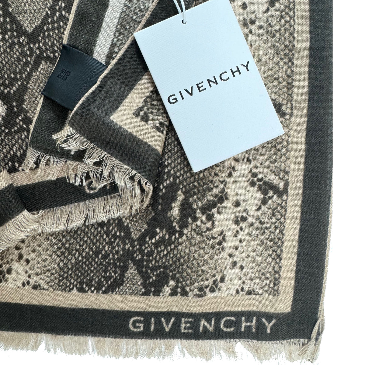 Givenchy Scarf Snakeskin - Women Shawl