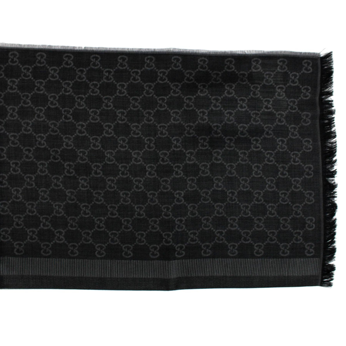 Web Long Wool Silk Shawl