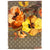 Gucci Scarf Brown Orange Yellow Panshie GG Pattern - Extra Large 55" Square Wool Silk Jacquard Shawl
