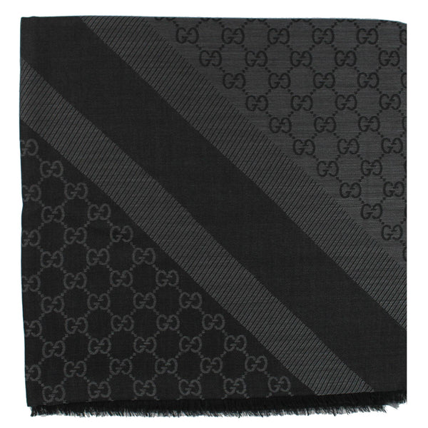 累積売上総額第１位【GUCCI★グッチ】ROMBO WEB TWILL SCARF New Gucci Scarf GG Logo Club Brown Red WEB Silk Wrap with