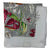 Genuine Gucci Scarf Gray Botanical Floral 