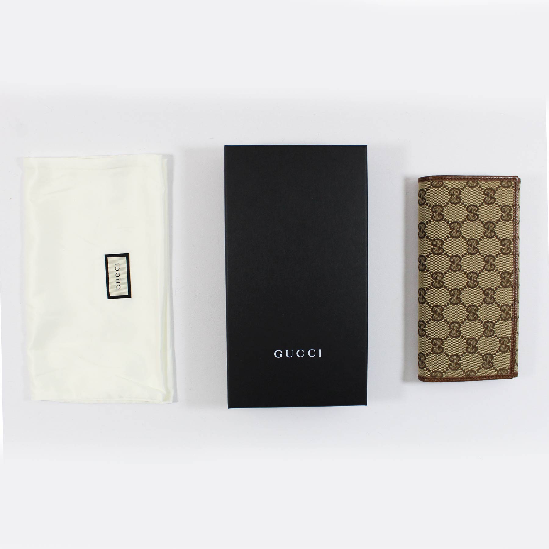 Gucci Wallets for Men | Black Leather Black Red Stripe | BagBuyBuy