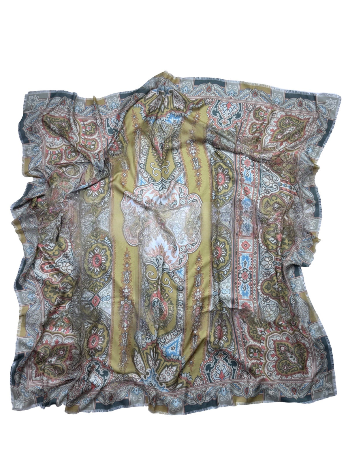 Etro Scarf Ornamental - Extra Large Square Shawl