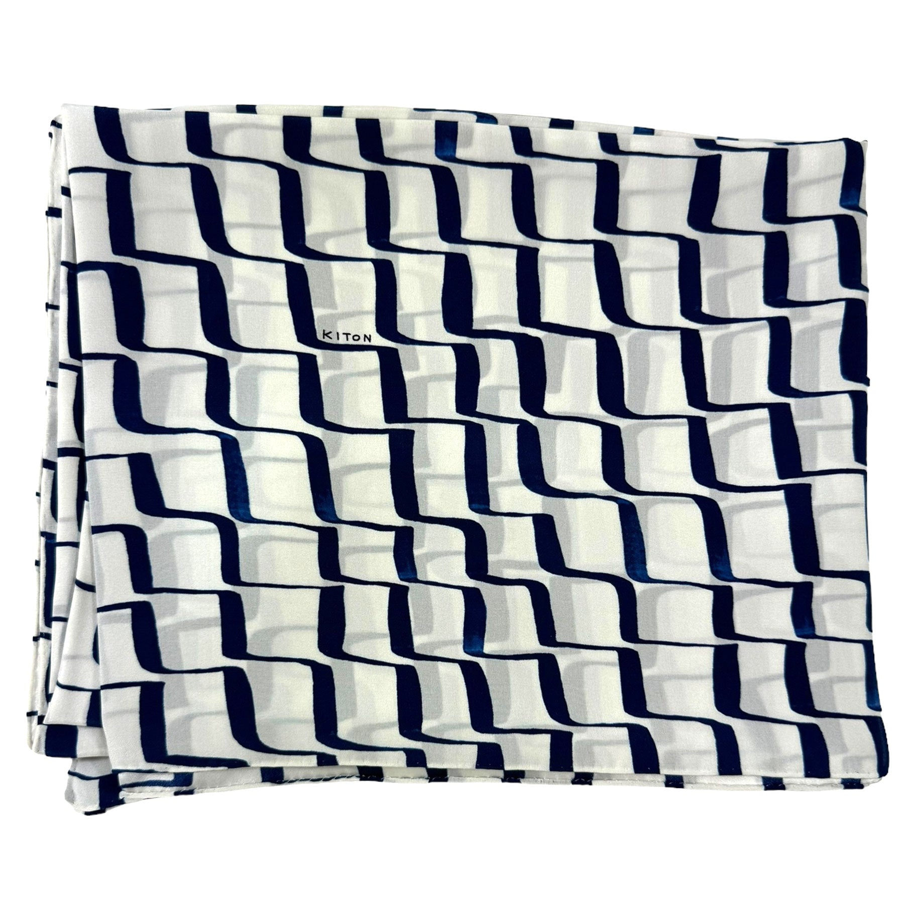 Foulard Kiton En Soie Violet - Occasion, écharpe De Marque Luxe
