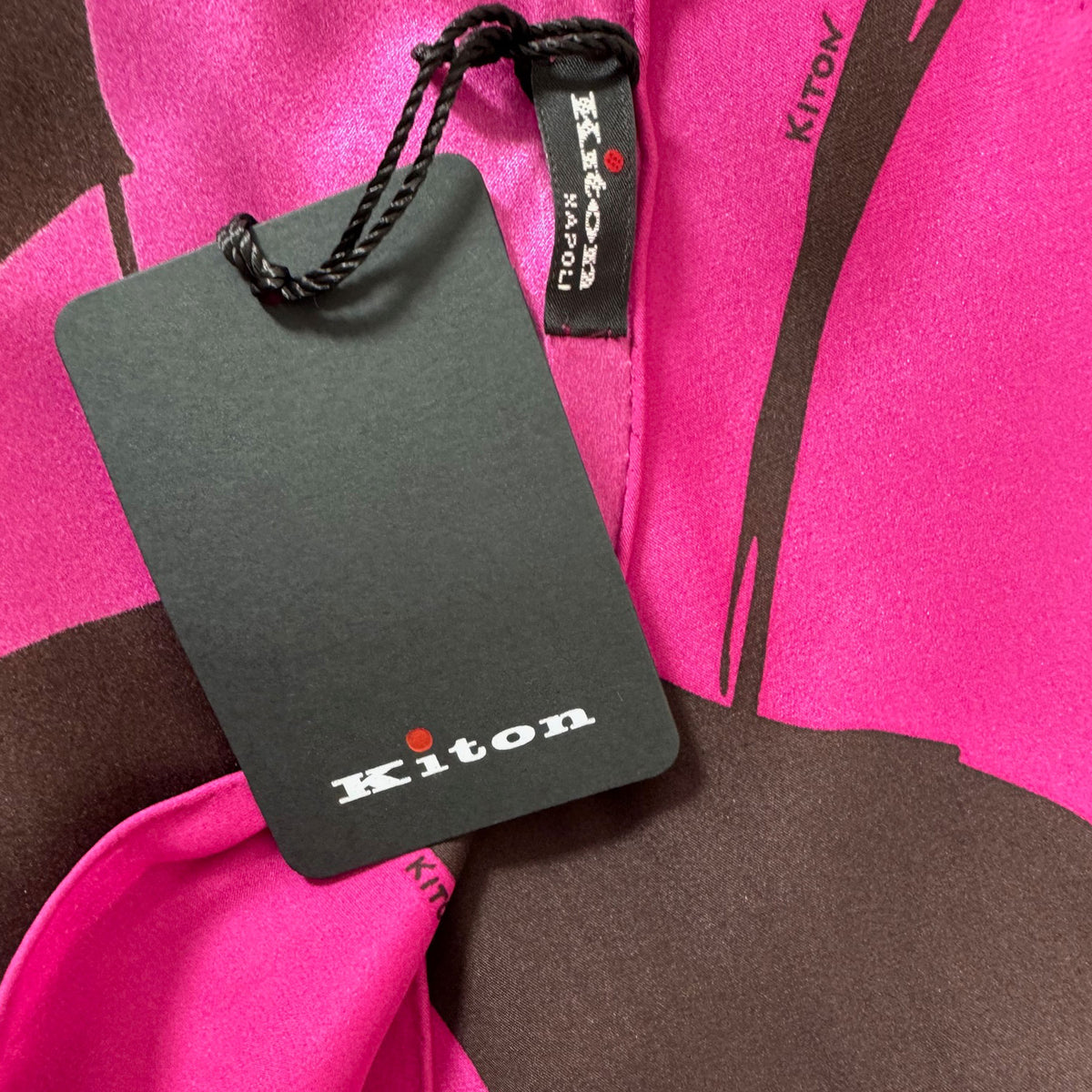 Authentic Twill Silk Square Foulard