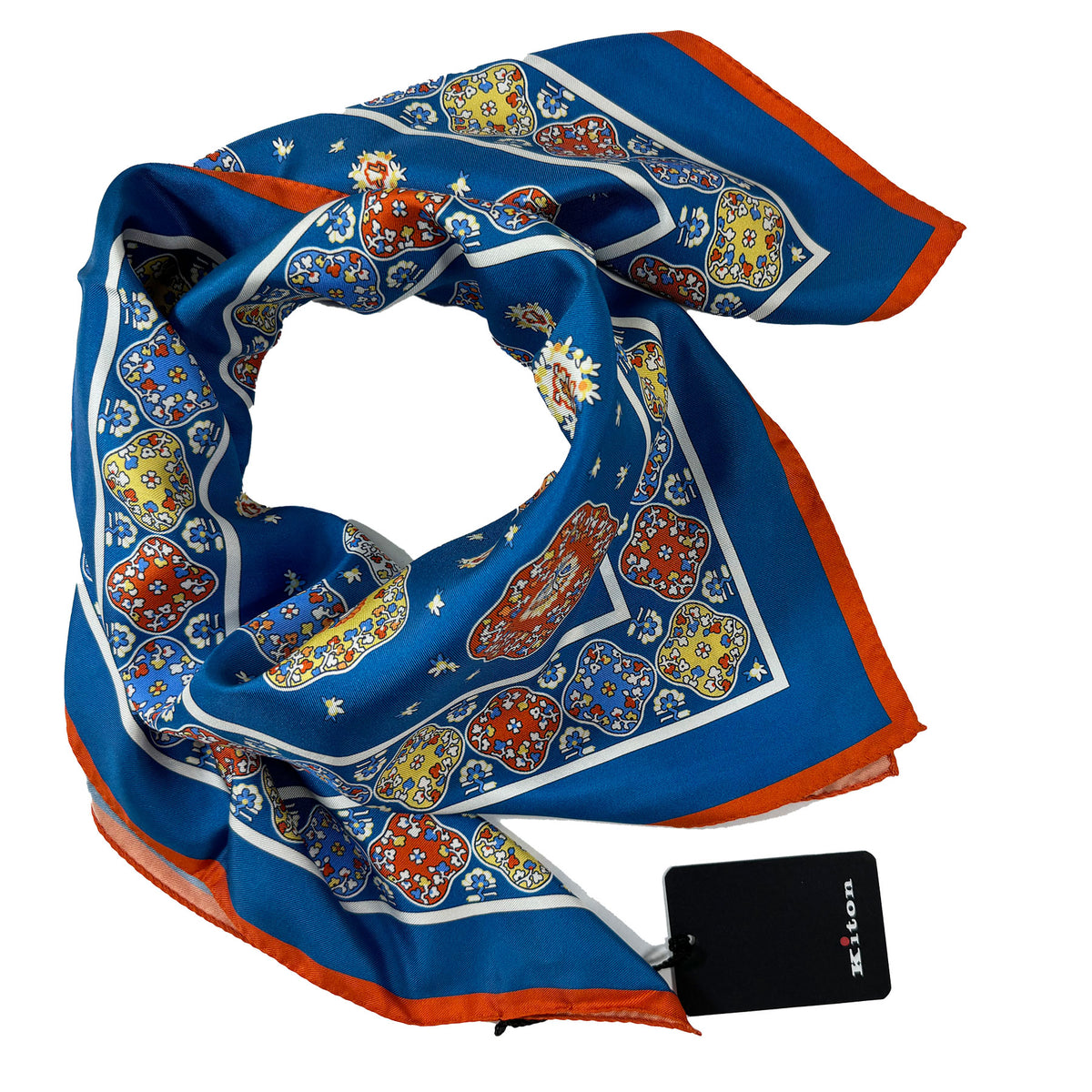 Design Clothes- Twill Silk Square Scarf