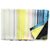 Christian Lacroix Scarf Original Print Yellow Blue Green Stripes Design - Extra Large Silk Wrap