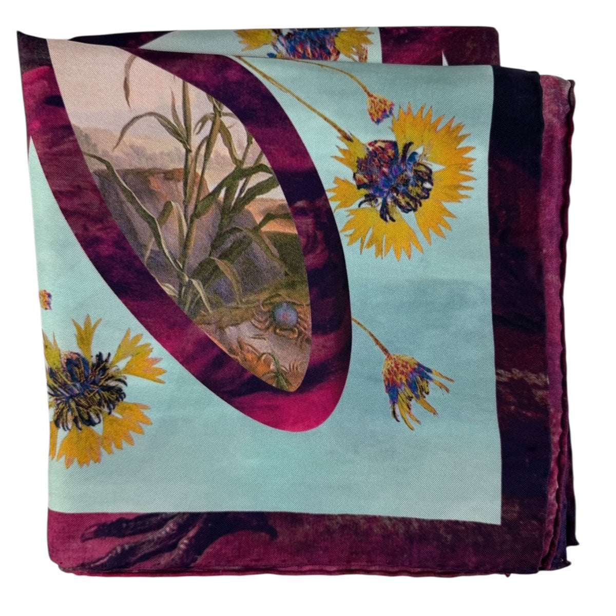 Christian Lacroix Scarf Animal Print - Twill Silk Square Foulard