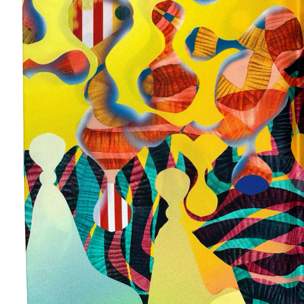 Christian Lacroix Scarf Original Print - Twill Silk Square Foulard