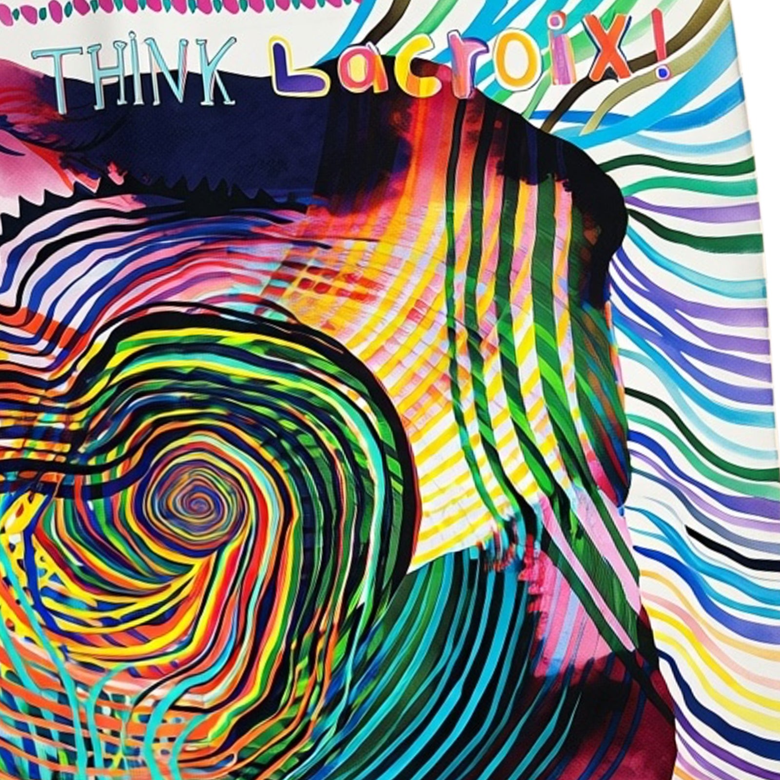 Christian Lacroix Scarf Signature Design - Twill Silk Square Foulard