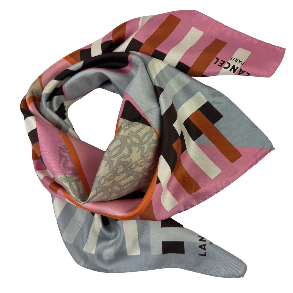 Twill Silk Square Foulard