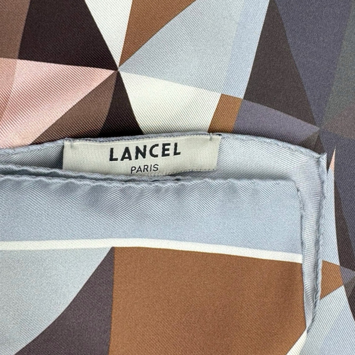 Lancel Paris Scarf Brown