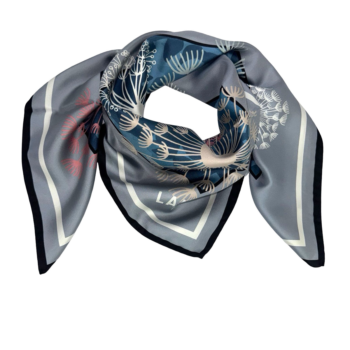 Lancel Scarf Motif Feux d'Artifice 