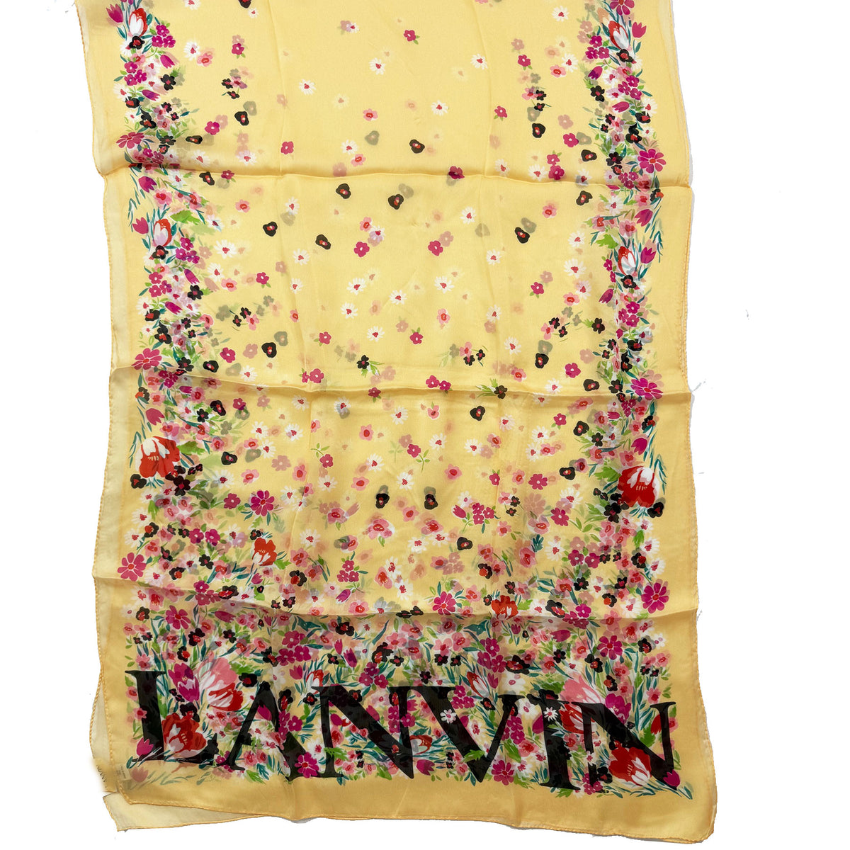 Lanvin Scarf - New Floral Design 