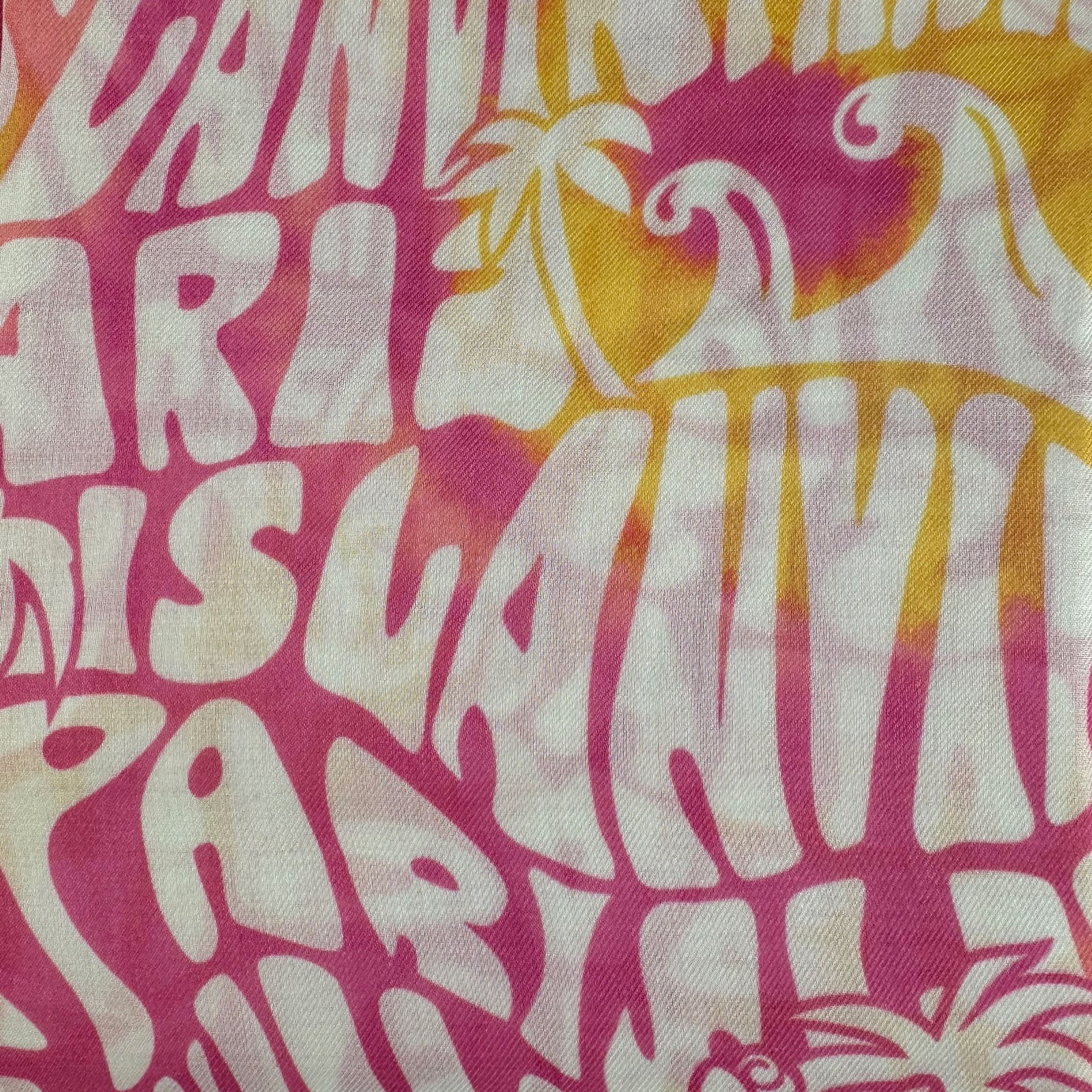 Lanvin Scarf Pink White Beach 
