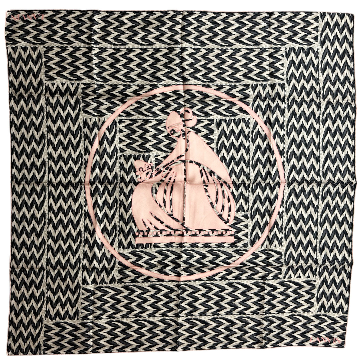 Lanvin Scarf Twill Silk Scarf