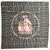 Lanvin Scarf Gray Pink Chevron Design - Twill Silk Scarf