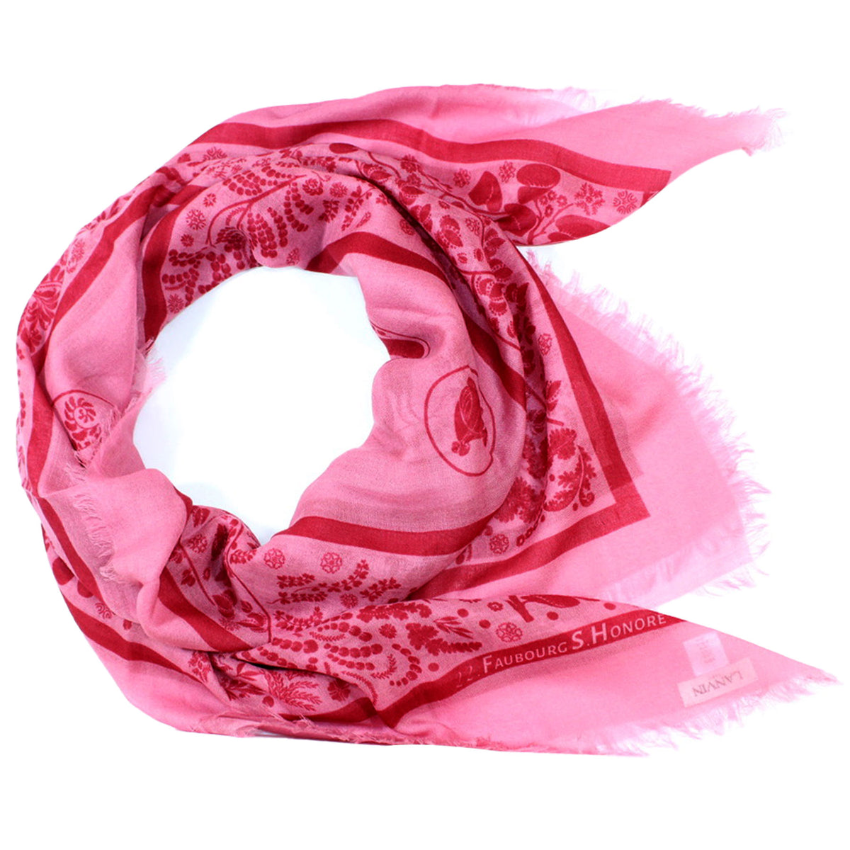Lanvin Scarf Wool Square Foulard