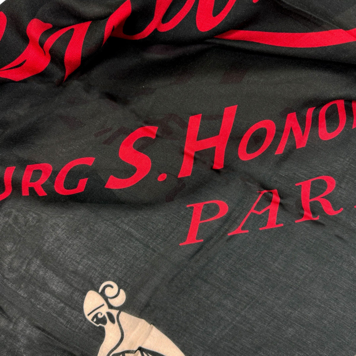 Lanvin Scarf Signature Design - Extra Large Square Shawl