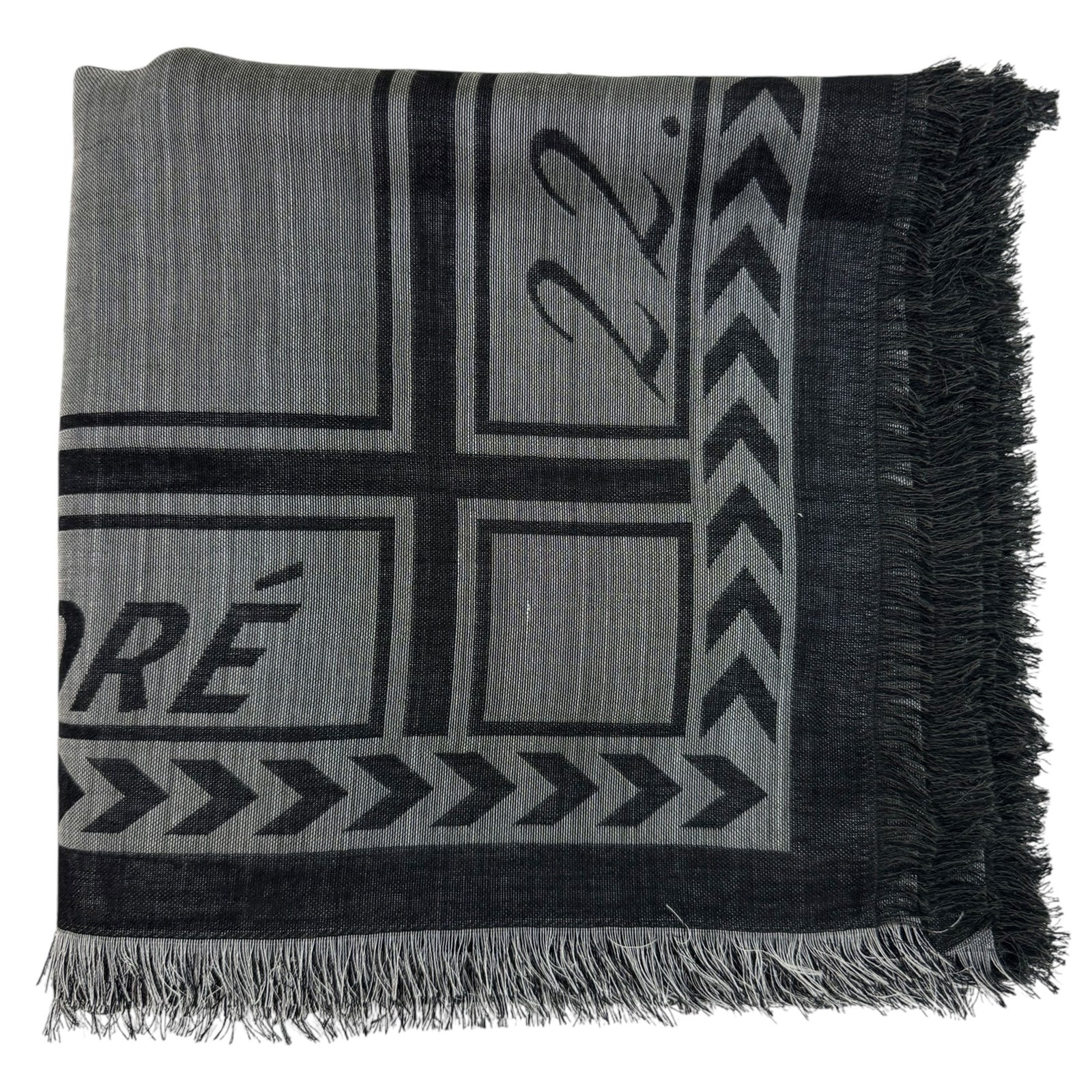 Lanvin Scarf Dark Gray 22 Rue du Faubourg Saint-Honoré 