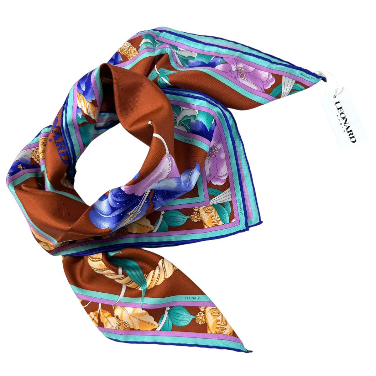 Leonard Paris Scarf Square Foulard