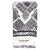 Leonard Paris Scarf Black White Design - Chiffon Silk Shawl - FINAL SALE