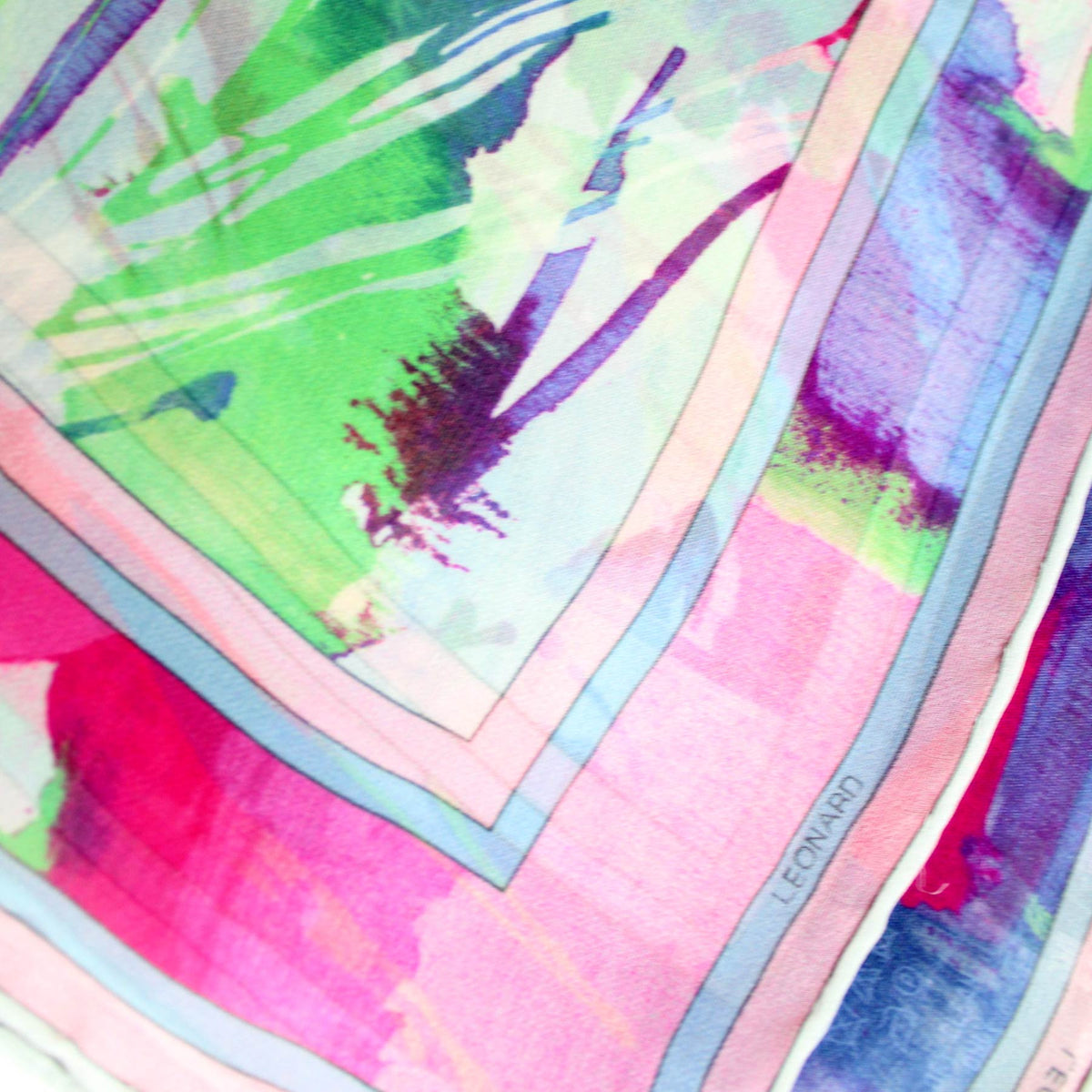 Large Square Chiffon Silk Wrap New